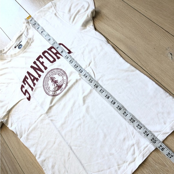 Champion Stanford White T-Shirt 100% Cotton Women’s XXL - Picture 2 of 11
